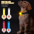 LED Pet Tracking Luminous Pendant